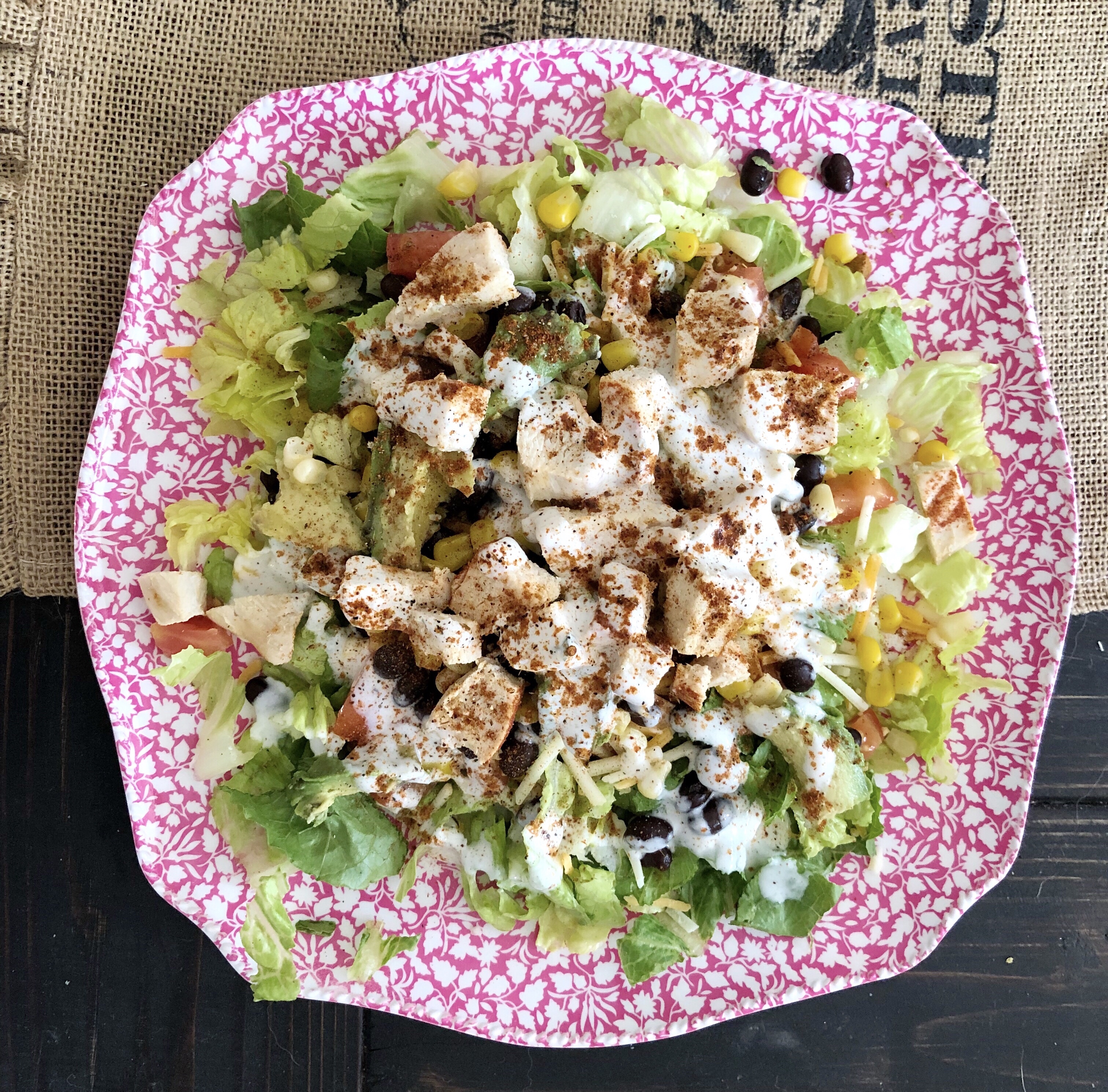 400 Cal Southwest Chicken Salad